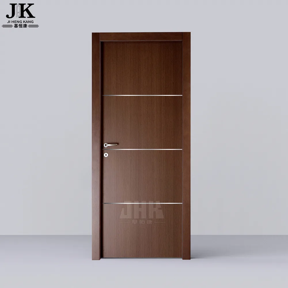 JHK-P01 ПВХ дверь материал внутренняя MDF Flush
