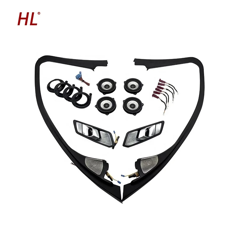 High Quality Luxury Car Interior Luminous Tweeter Horn Cover For BMW 3 Series G20 G21 G28 2020-2021