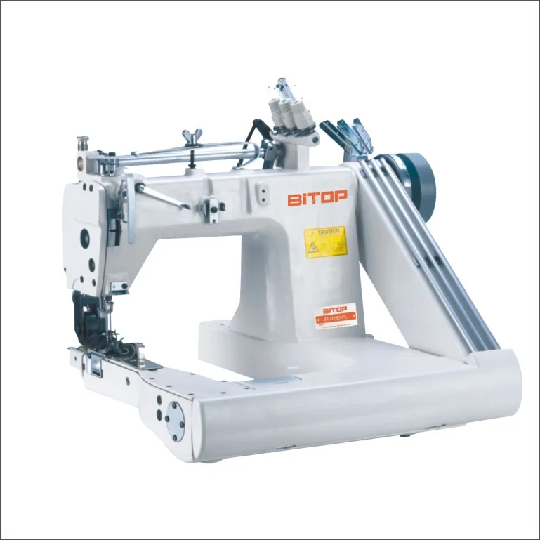 Two and three needle feed off the arm sewing machine with puller for shirts jeans
