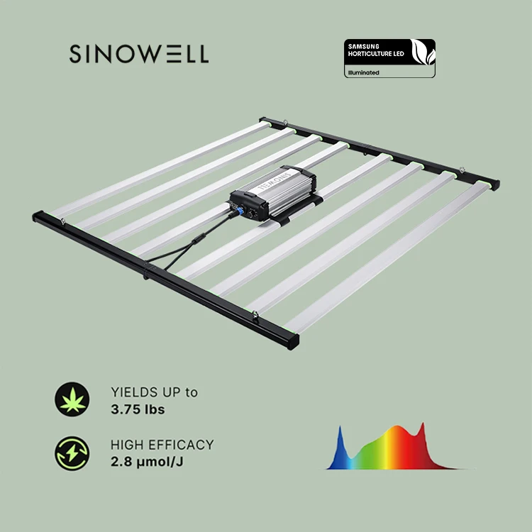 SINOWELL 5-Year Warranty 720W 645W 430W Dimmable Led Grow Light UV Full Spectrum