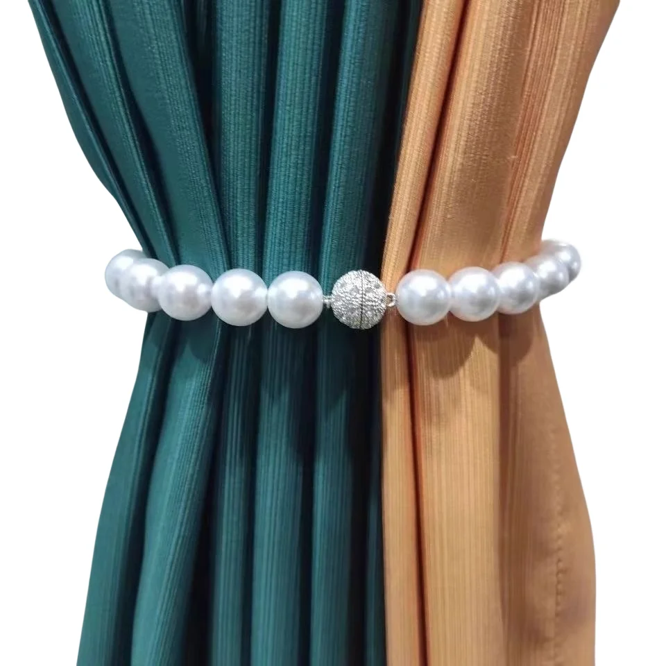 Factory Wholesale Pearl Curtain Holdback Tiebacks,Curtain Pearl Tieback,Curtain Tiebacks