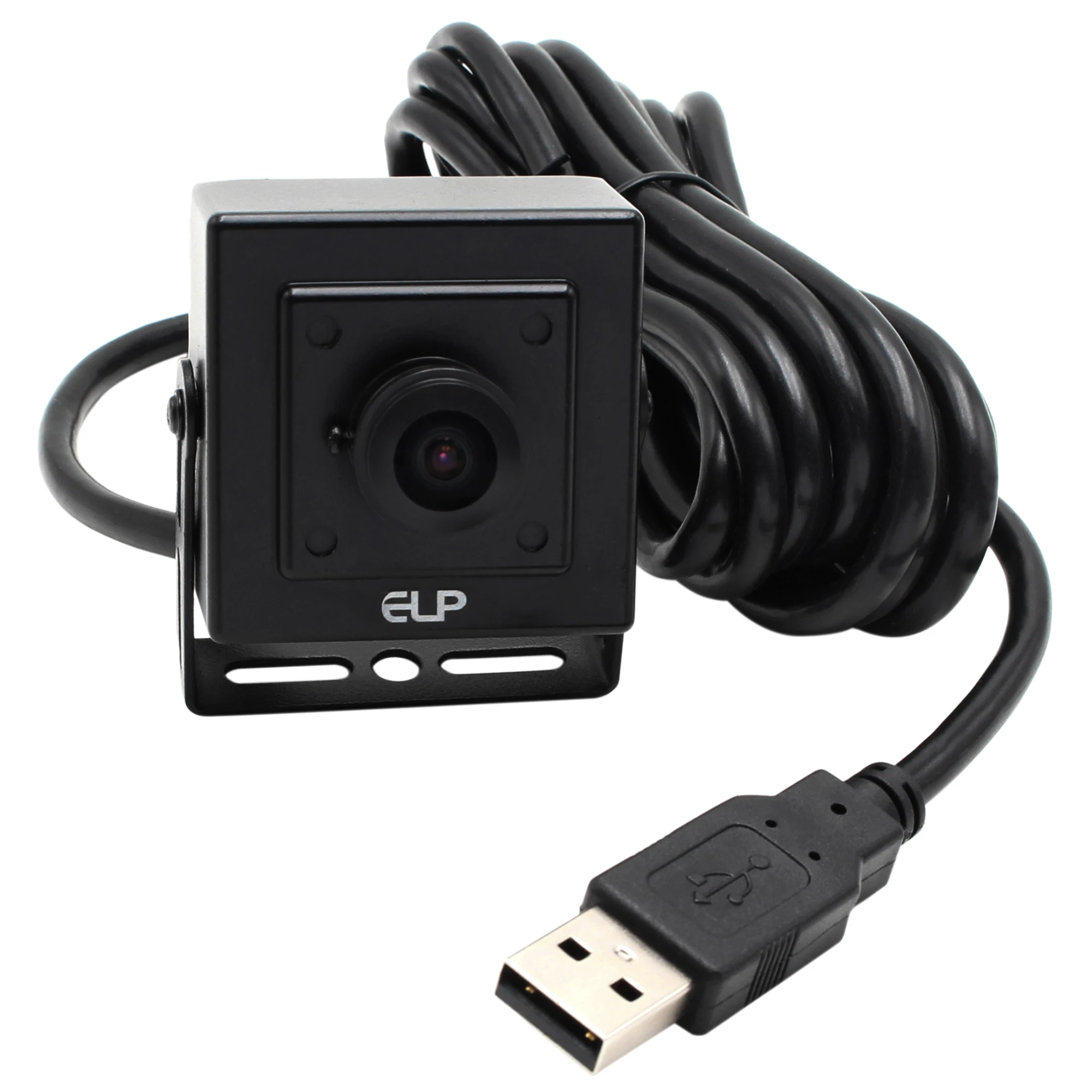 2048X1536 3MP Mini Box USB Camera 180 Degree Fisheye Lens WDR USB Camera Module With MJPEG/H.264/YUV2