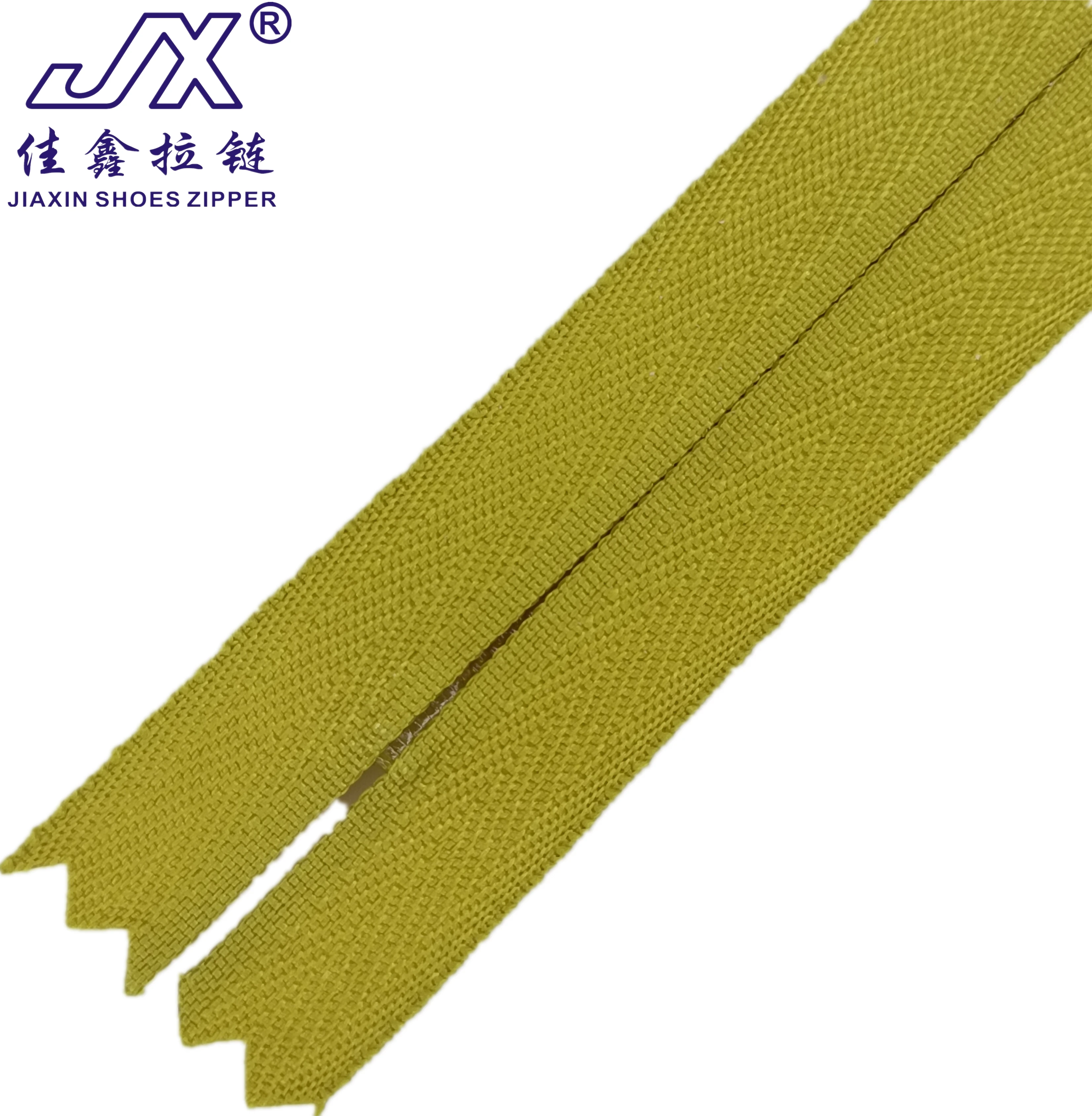 Reliable specific Zip No4.5 Invisible cloth edge U-shaped top stop zippers with sliders for clothing