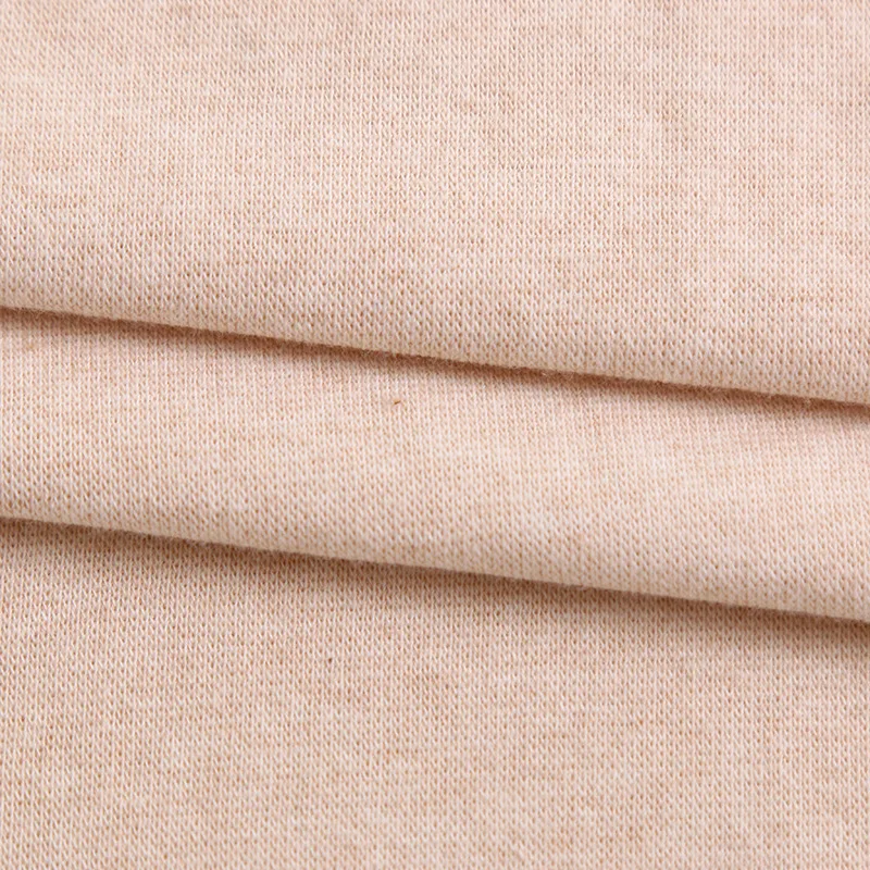Z094 Colored cotton rib knit fabric baby knitted colored cotton neckline rib cuff elastic thread fabric