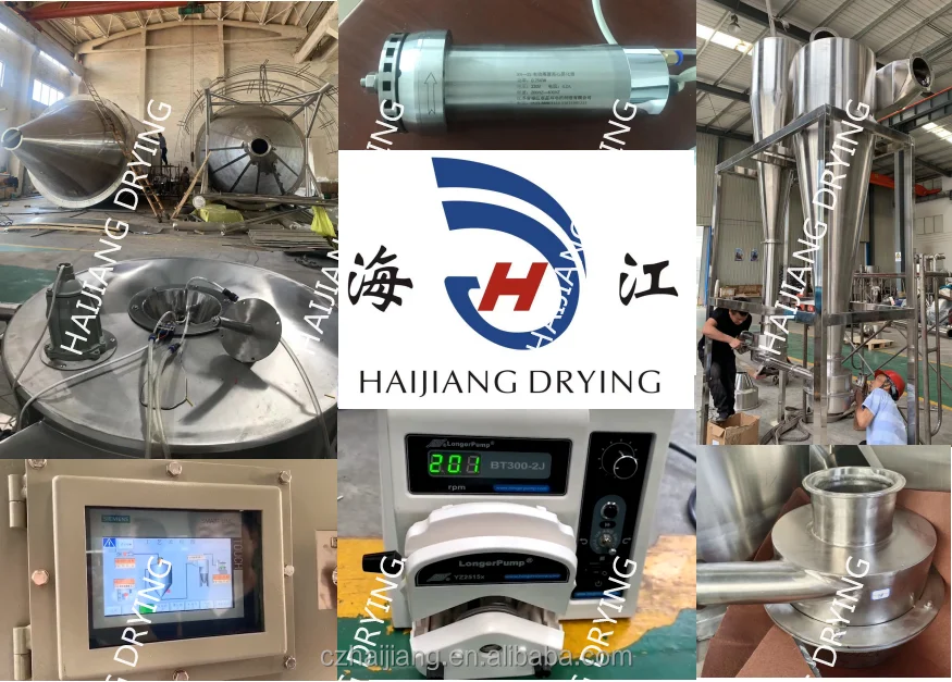 High Quality Mini Spray Dried Liquid Animal Blood Spray Dry Used Juice Powder Spray Dryer