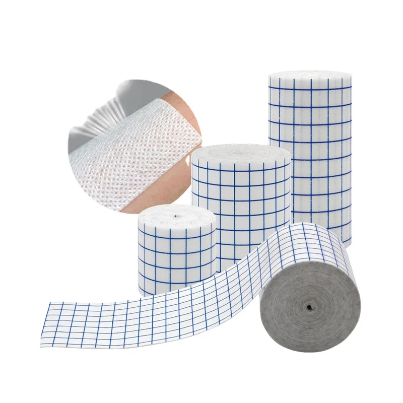 Surgical wound dressing hypafix fabric non woven adhesive medical dressing tape roll