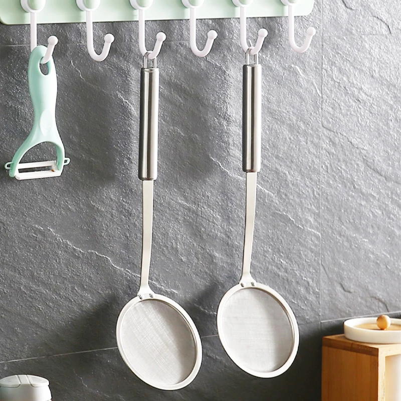 Cooking oil filter strainer 304 stainless steel colander filter oil pasta strainer