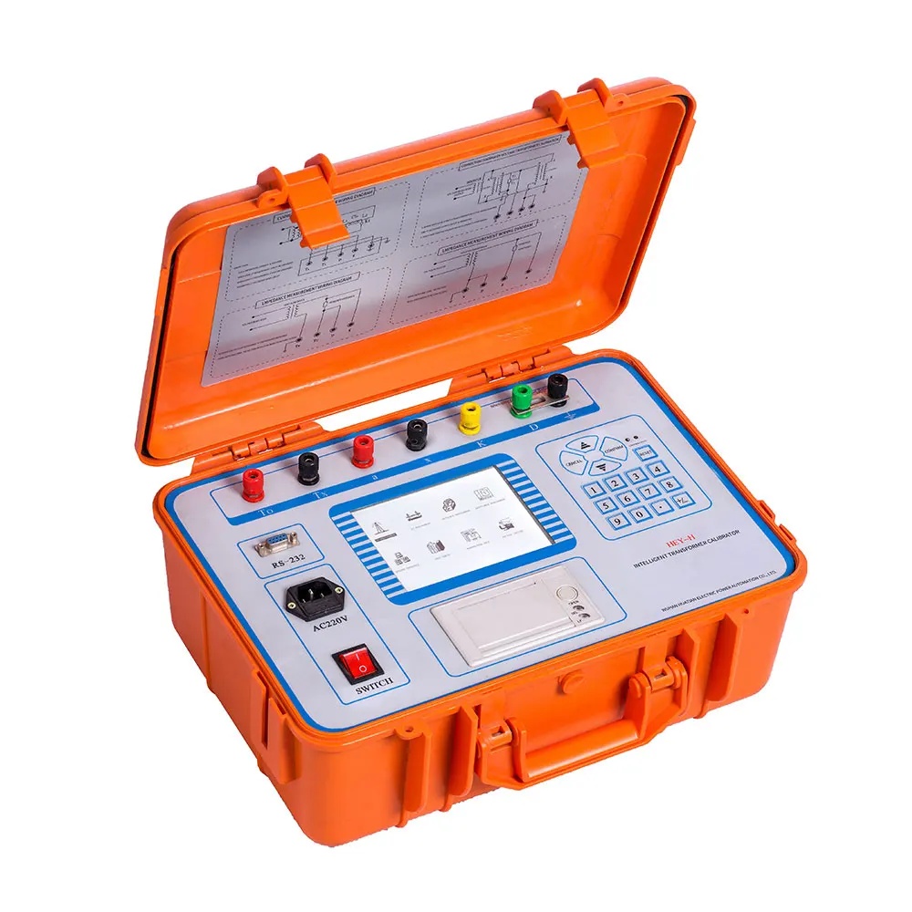 HEY-H Current transformer field calibrator is easy to operate, intuitive and convenient. Multi-functional transformer calibrator