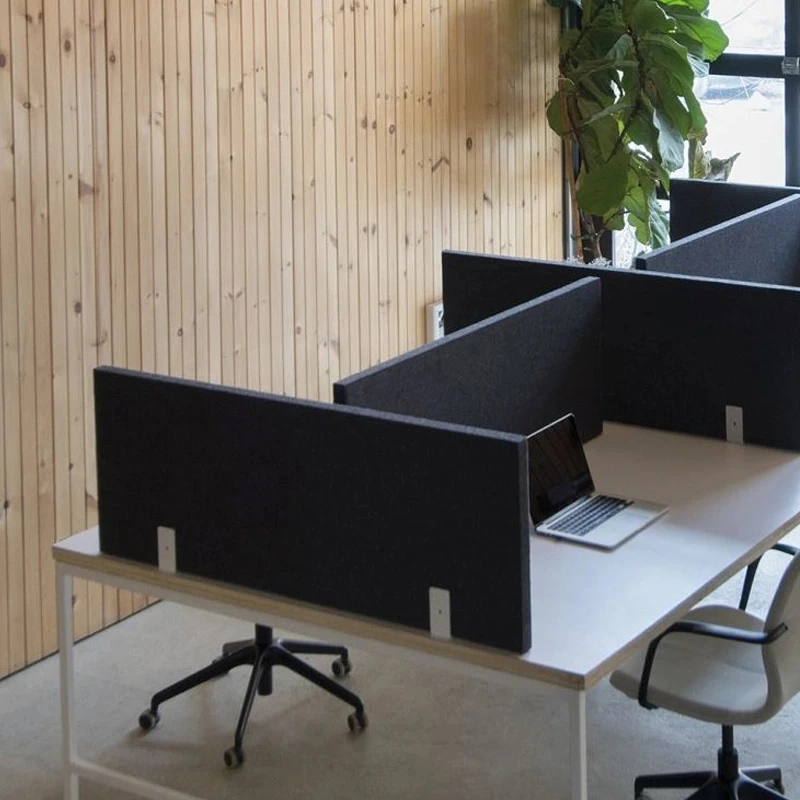 Mobile Acoustic Screen Office Privacy Screen Freestanding Acoustic Room Divider Acoustic Movable Wall