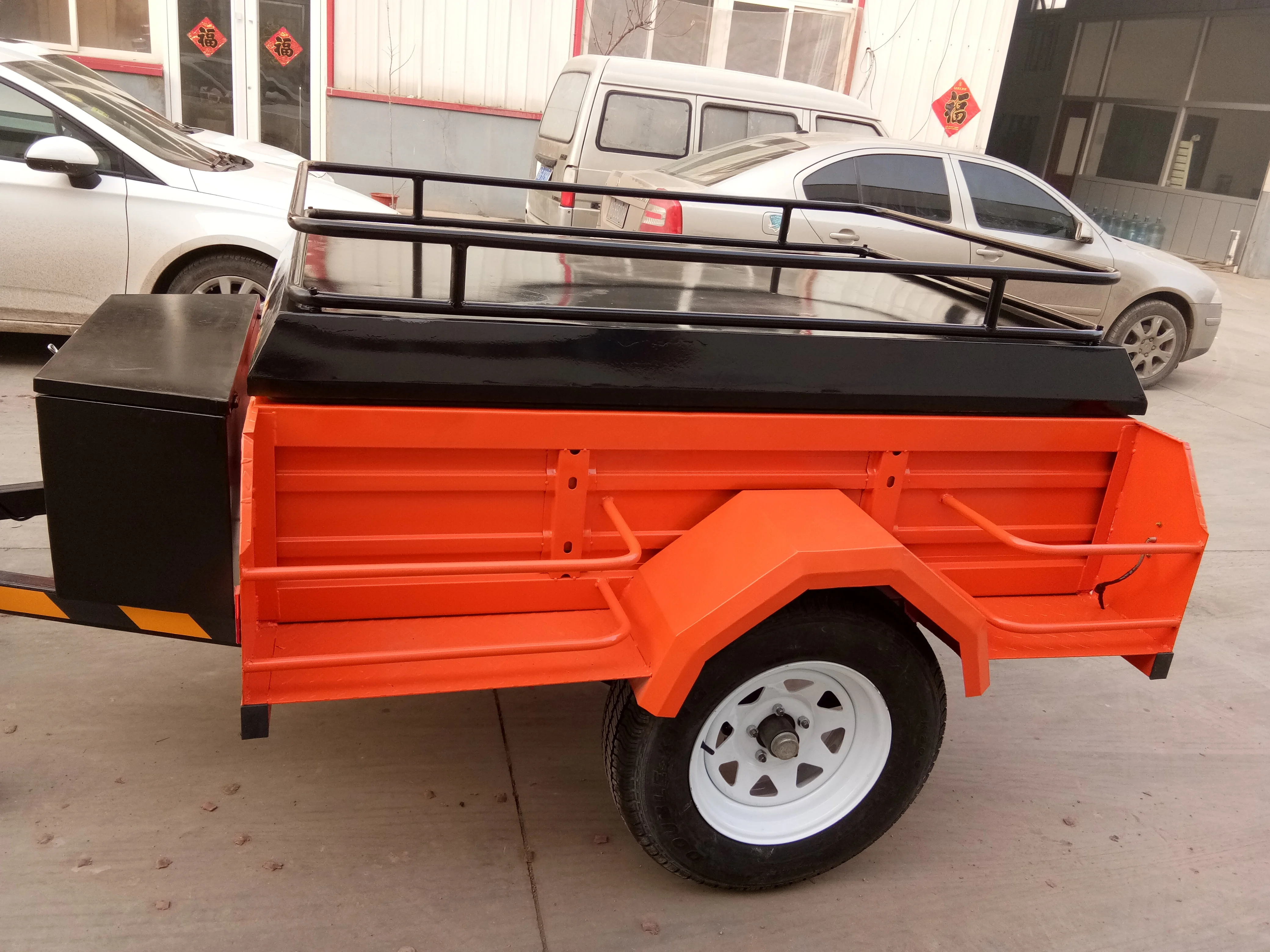 high quality Electrophoresis Print  box trailer AVT trailer Camping Trailer