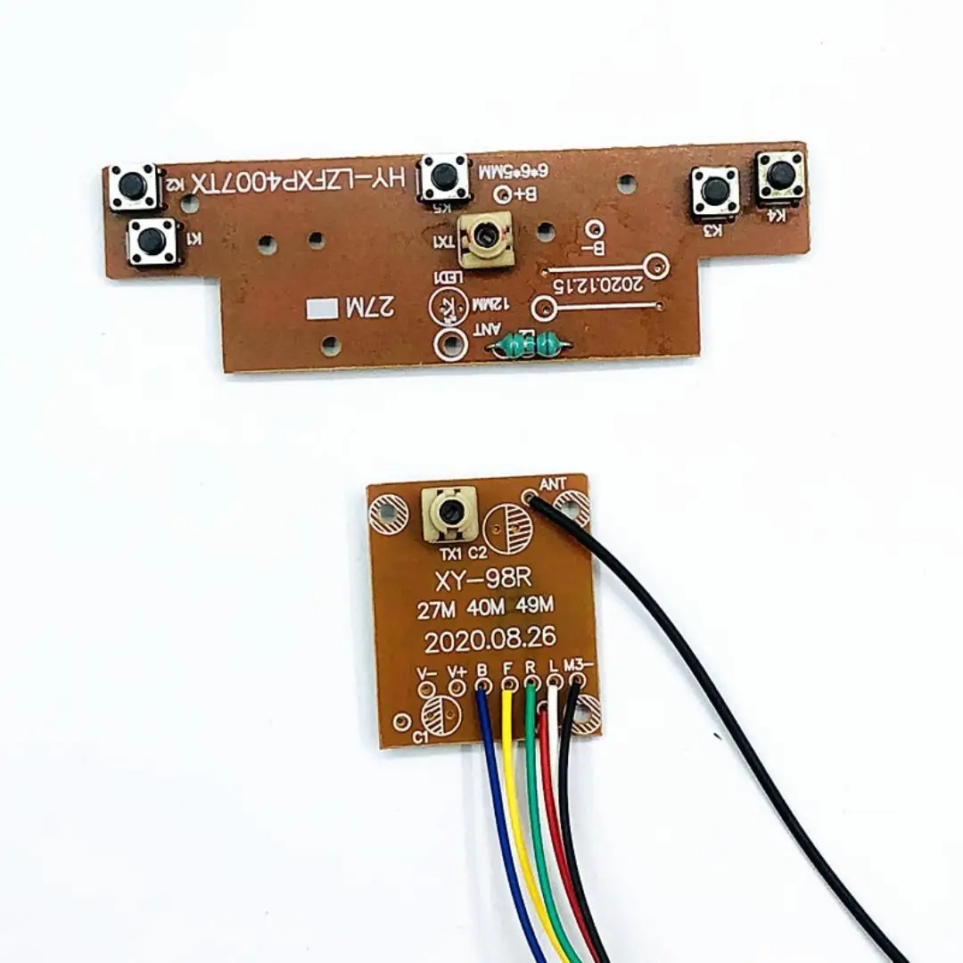 QQF X 5CH rc remote control car toy circuit board transmitter and receiver pcb&pcba boards
