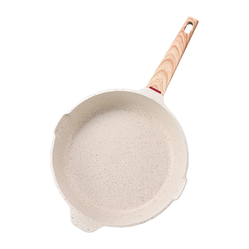 Aluminum frying pan forged top non-stick coated induction cooker frying pan breakfast pan cookware set