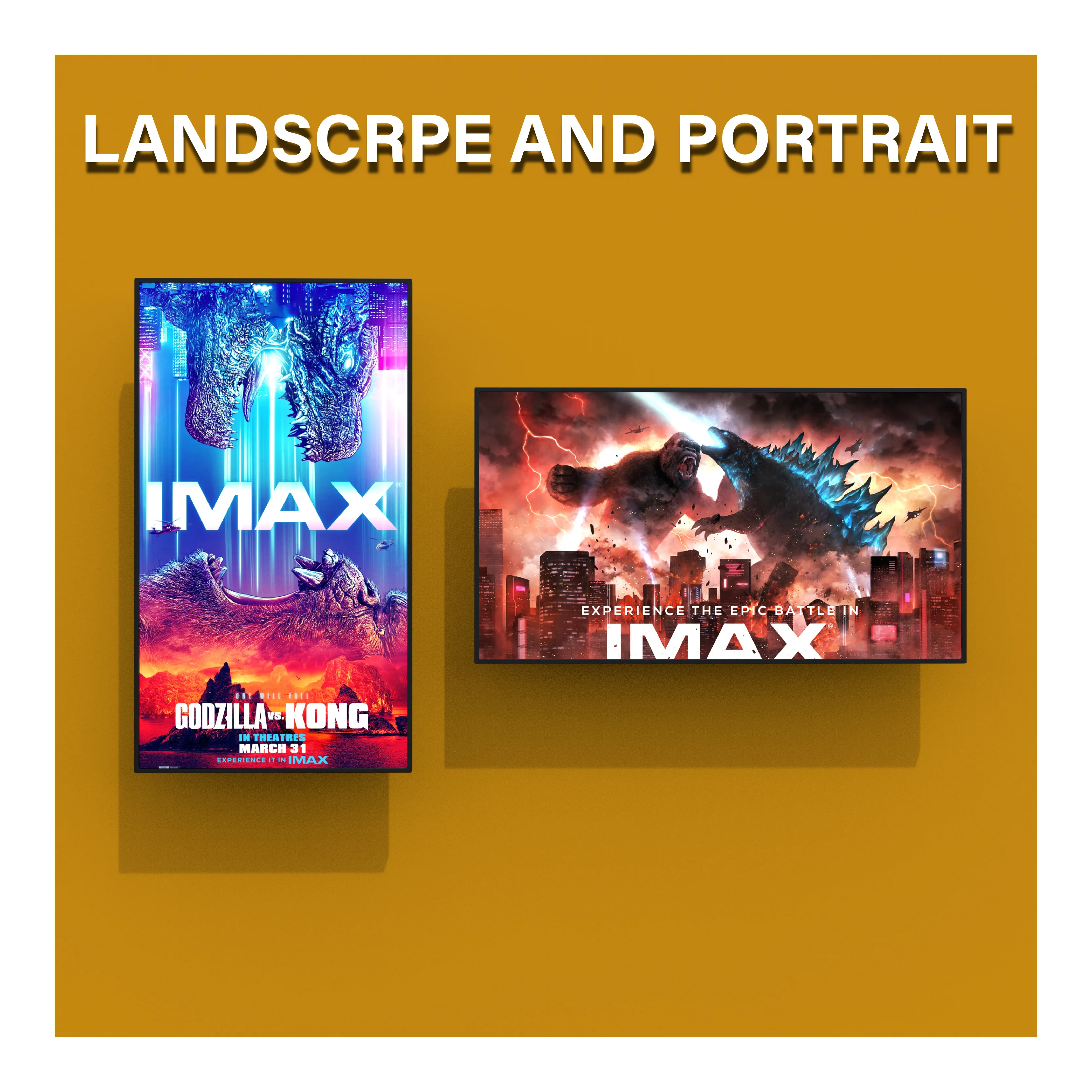 Slim Shop Window Display Sunlight Dual-sided LCD Digital Display Monitor Screen Indoor Window Screen