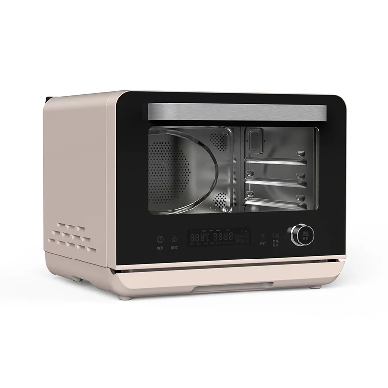 countertop electric steam oven, temperature controller, 20L/0.7 Cu.Ft. stainless  Electric Combines Steam Bake Toast Grill