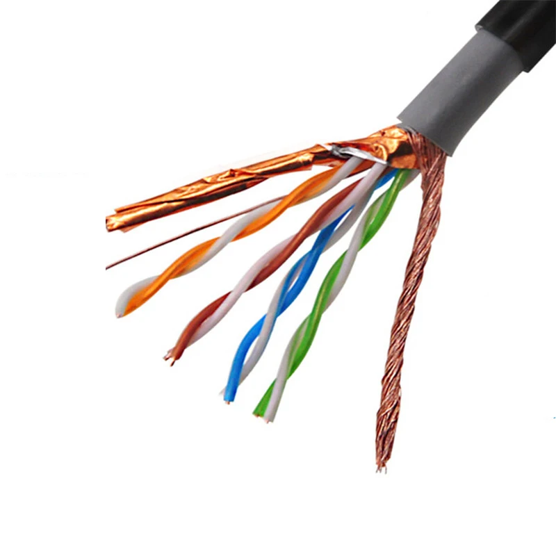 High quality customized hot sale Outdoor unshielded waterproof cat5e cable 23awg lan cat5e cable