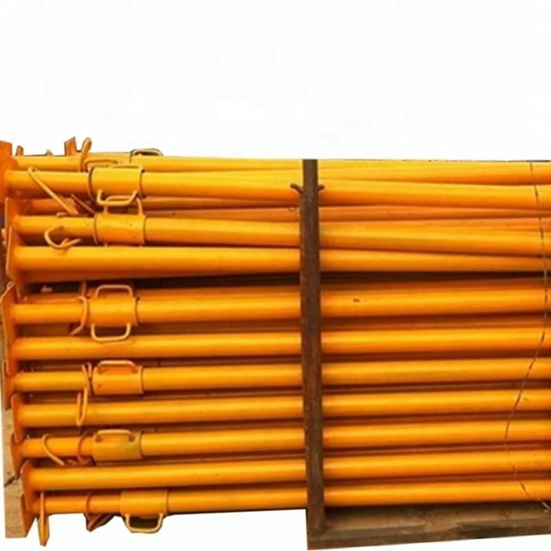 Adjustable Light Duty Painted Formwork Scaffolding Steel Prop with U Head