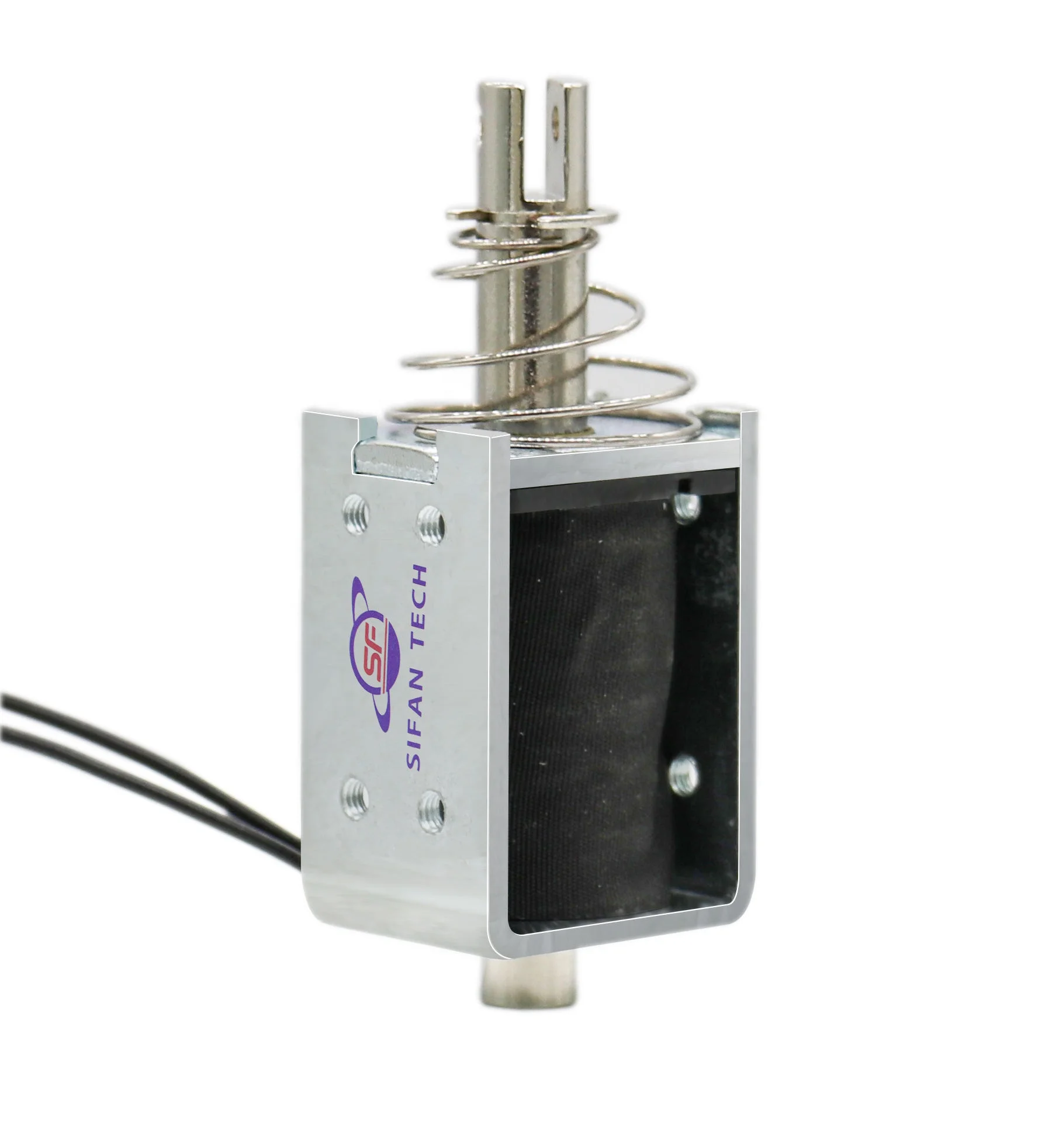 Low voltage consumption Efficient long lifehigh quality open frame micro electromagnet solenoid