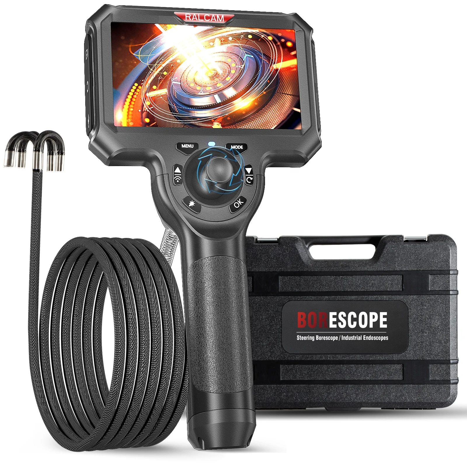 Ralcam 3.9mm Global Direct Sales IP67 Waterproof And Oilproof Endoscope With Android Type-C USB Inspection Camera