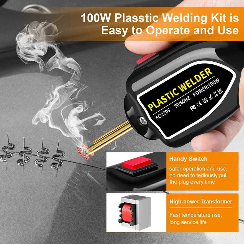 100w Mini Plastic Repair Welding For Car Bumper