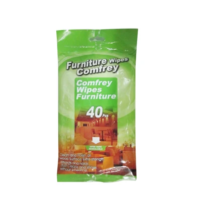 Furniture & Wood Cleaning Tissues With 99.9% Pure Water