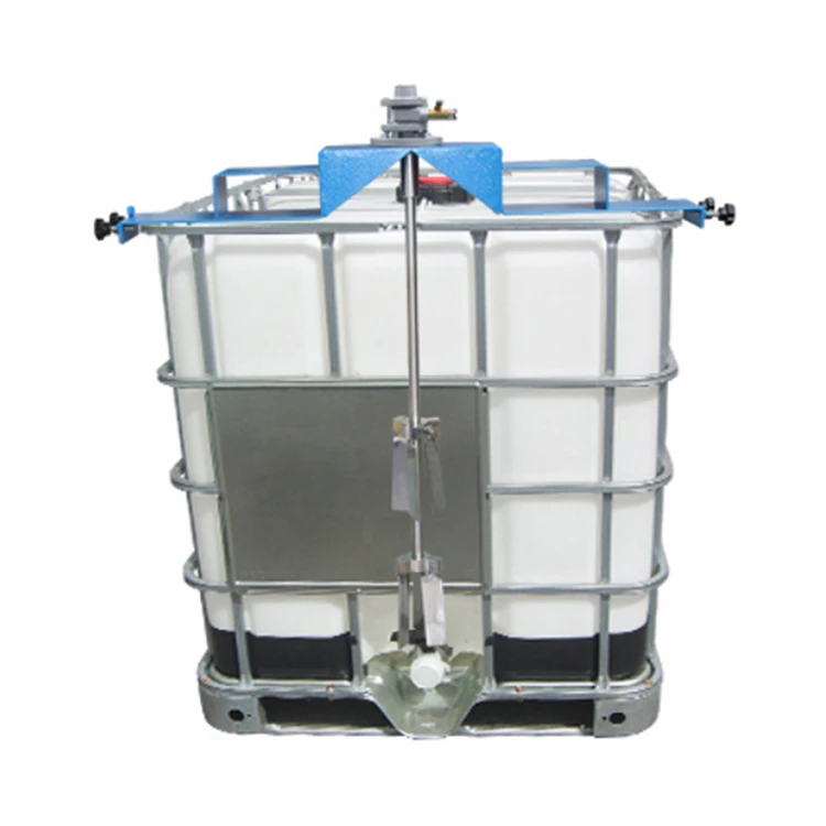 Pneumatic Mixer with Bracket for 1000L IBC Tank  Air Agitator  Pneumatic Stirrer with Steel Plate