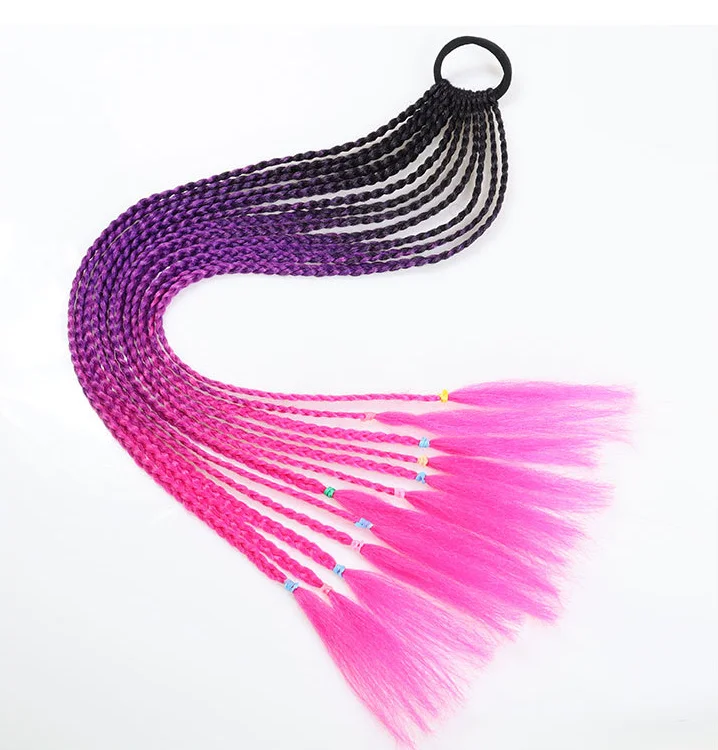 Модные красочные парики с грязной тесьмой для женщин, высокотемпературные синтетические волосы, парики, дешевые парики для наращивания волос