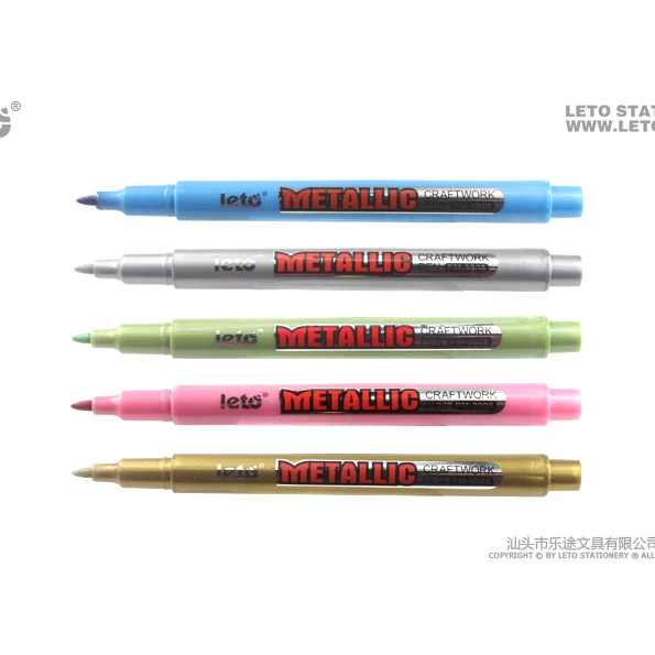 Metallic Marker (water-based pigment ink)