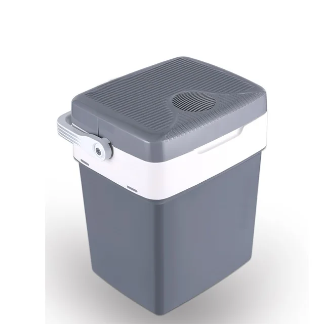 Electric Cooler & Warmer with Handle 29 L Portable  Fridge for Vehicles & Trucks 110V AC Home Power Cord & 12V Car Adapter