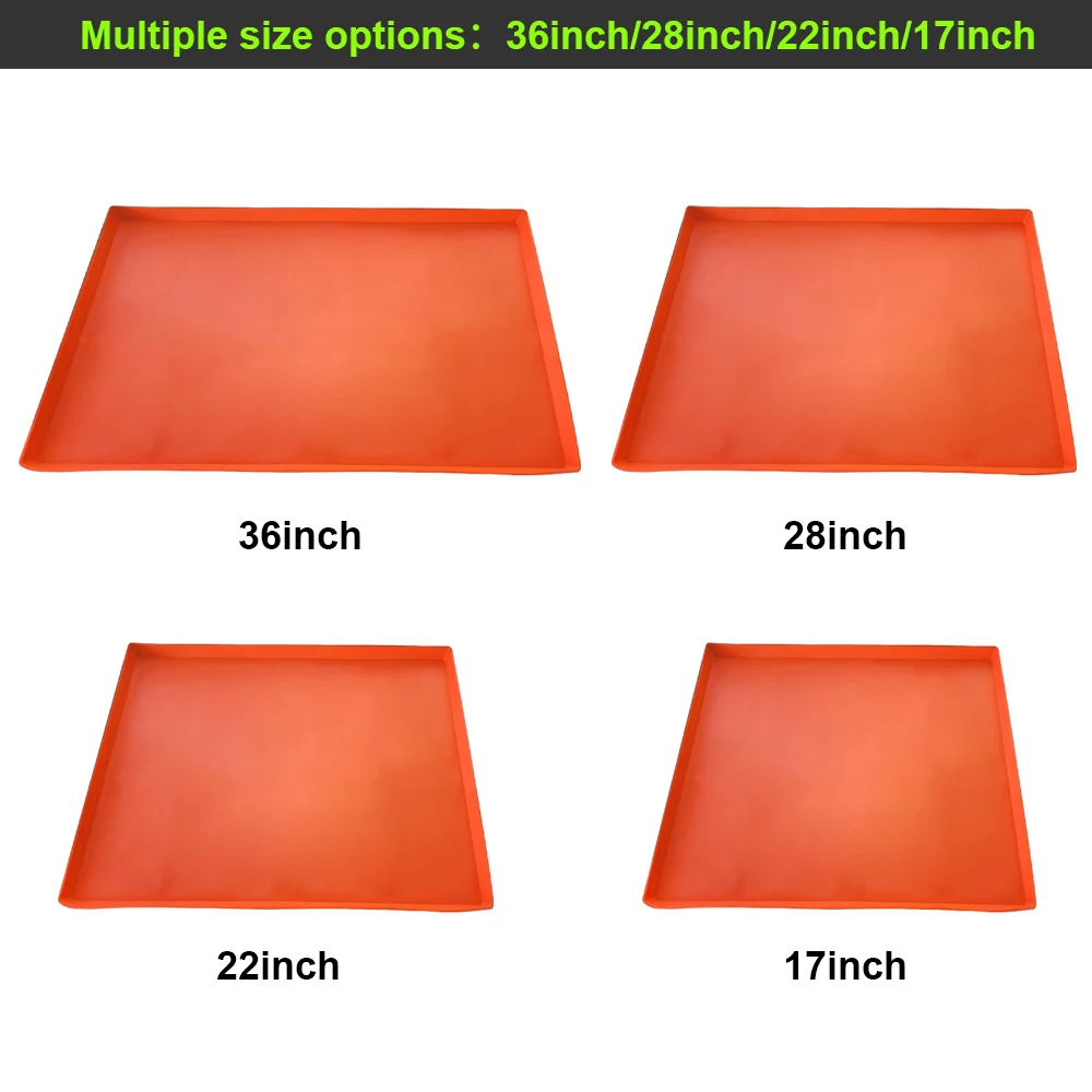 Food grade BBQ outdoor grillmatte grill protective mat 36inch silicone griddle mat cover for blackstone