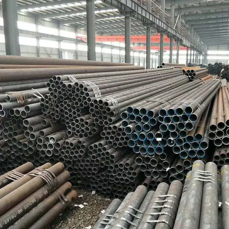 ST 35 NBK Seamless Pipe DIN 17175 Annealed Tube and DIN 1.0308 Welded Tube Carbon Steel Seamless Round Pipe