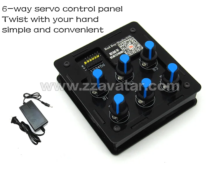 DIY 6 градусов свободы механическая рука Роботизированная бионическая рука-левая рука