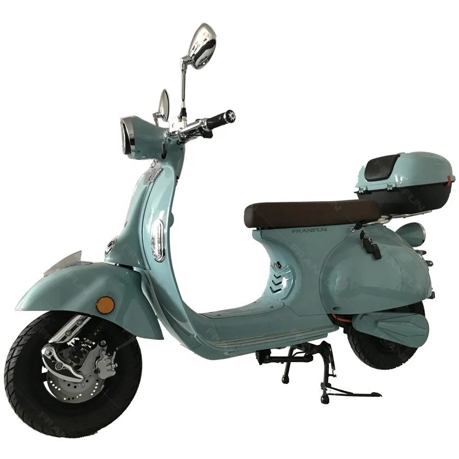 12 inch battery moped 4000W 75KM/H Roman Holiday High performance Electric retro motorcycle