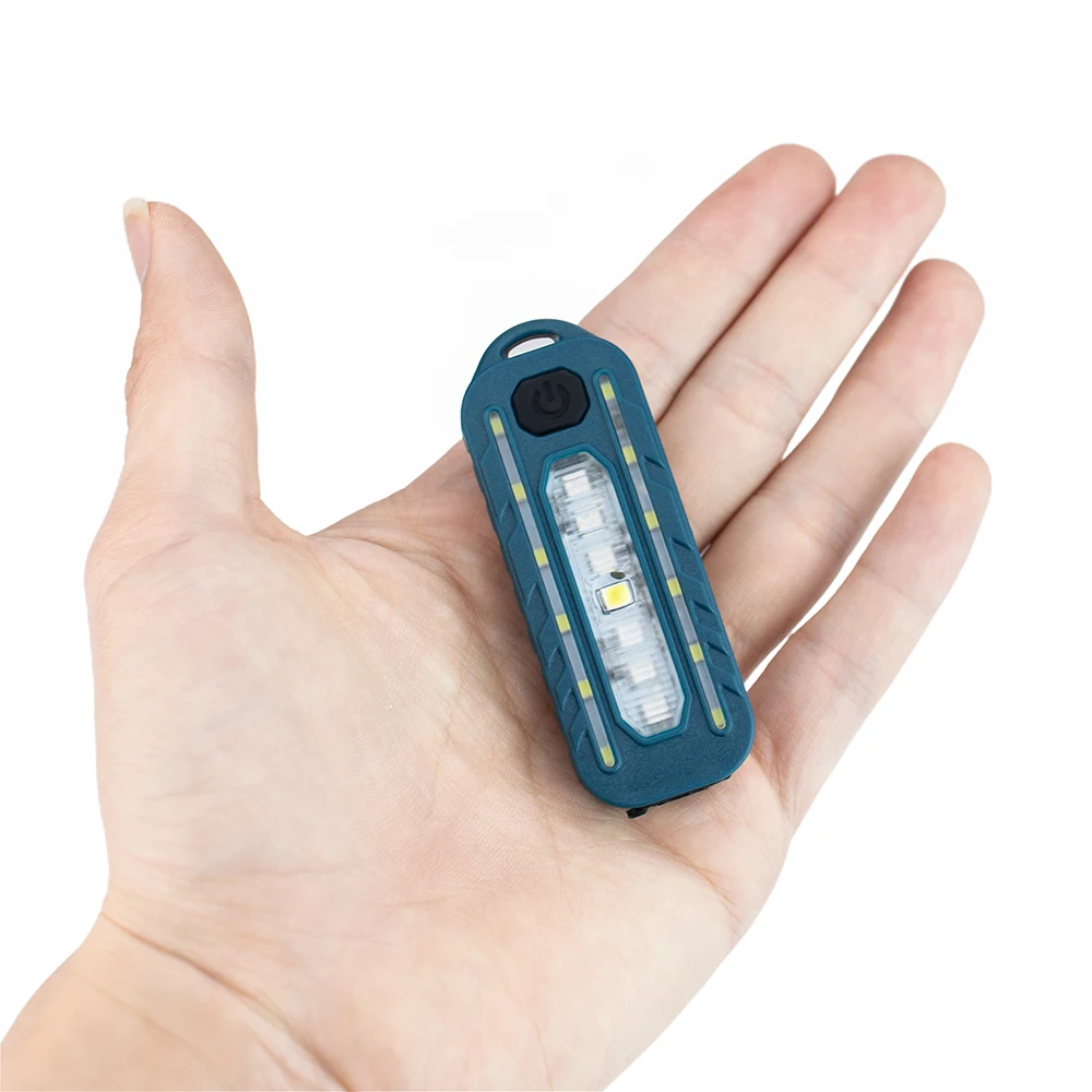 Upgrade rechargeable shoulder warning light 5 flashing mode led duty lamp car emergency traffic safety warning bicycle light