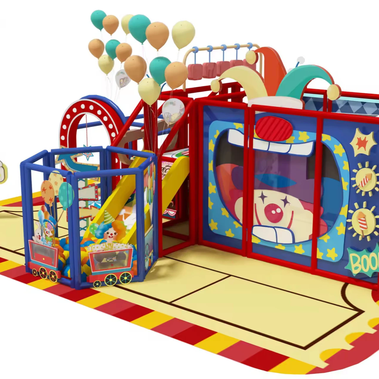 Joker Theme Fitness Funny Safe Kids Park 2301E