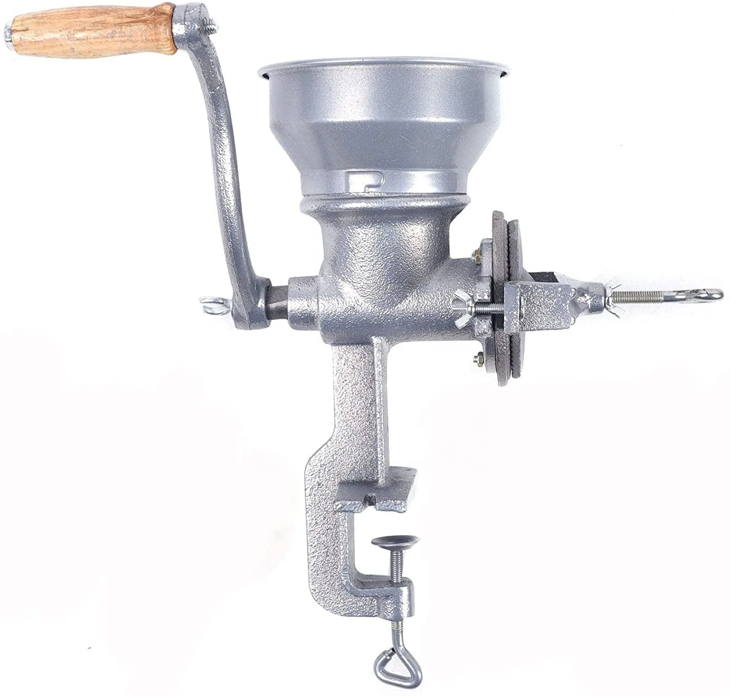 500# Hand Crank Manual Coffee Corn Grinder with Low Hopper