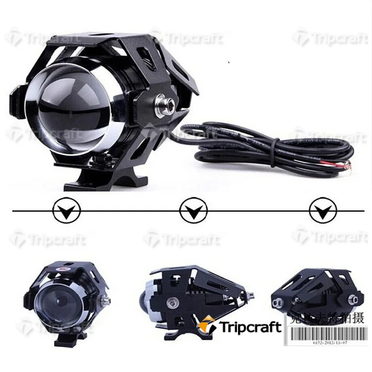 Factory price motorcycle head light led waterproof led headlight led light head 15w