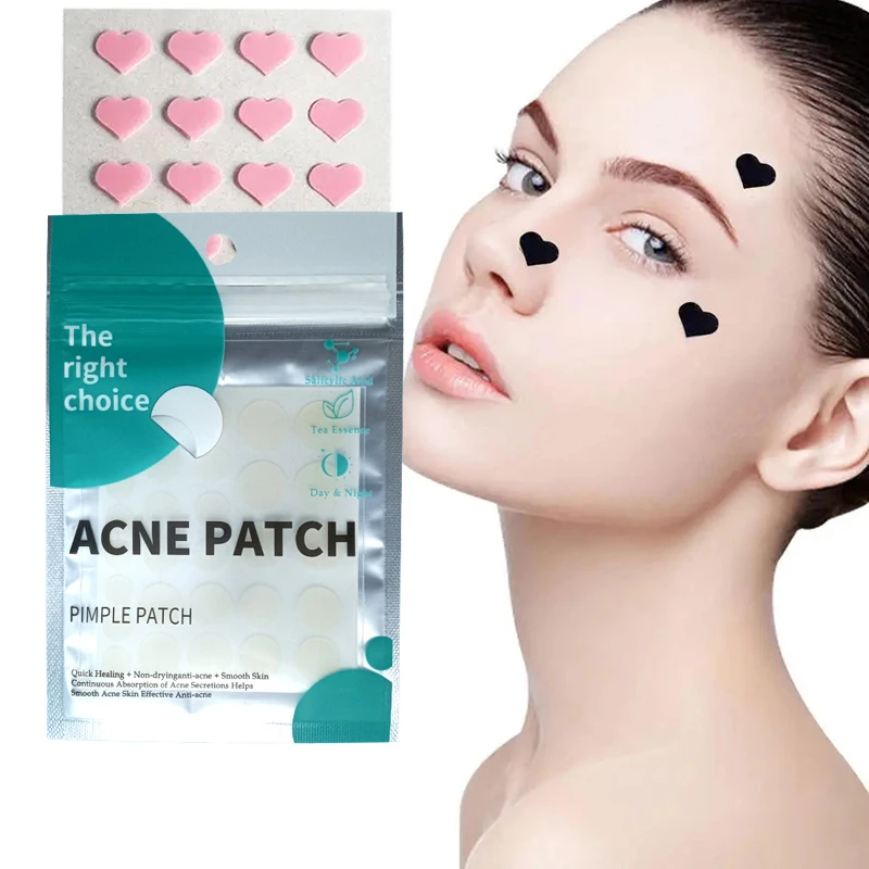 Anthrive Vegan Acne Pimple Healing Patch Hydrocolloid With Tea Tree Oil Acne Pimple Patch For Covering Zits And Blemishes