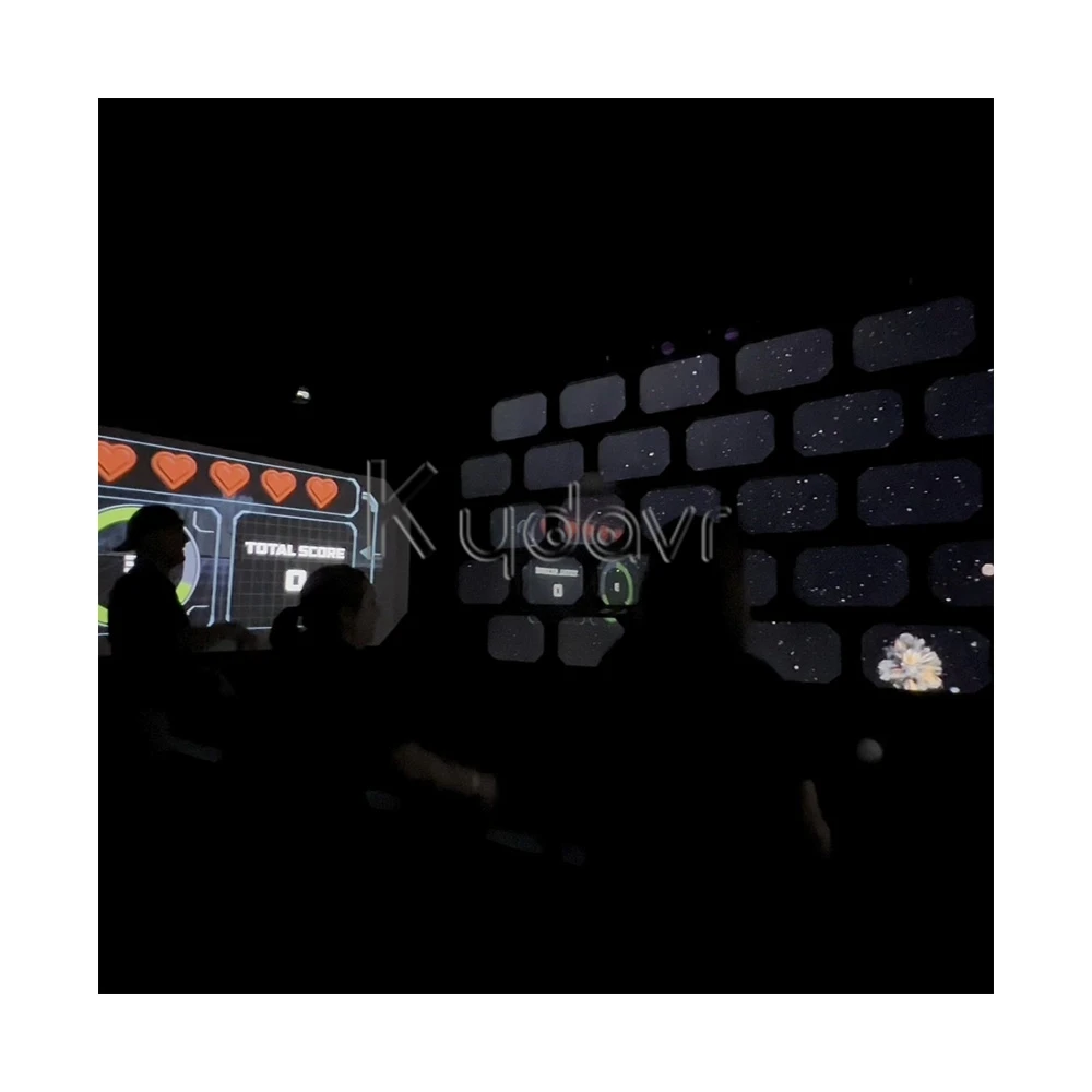 Team building indoor activate shooting challenge gaming room arena interactive throwing ball active team games