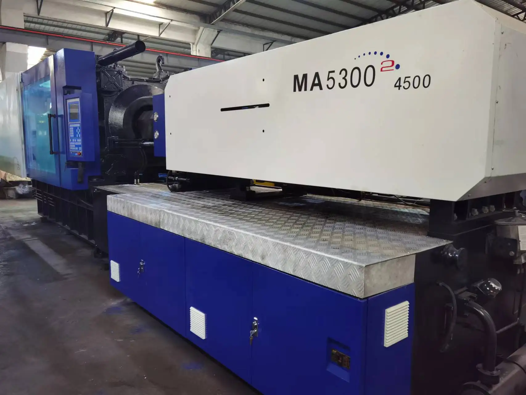 Maquinas de injection de plastico 1000 тонн Подержанный литьевая машина HAITIAN MA10000II Серводвигатель 90% новая распродажа