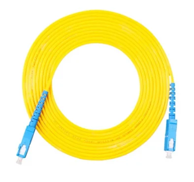 10pcs SC UPC Patchcord 1m 2m 3m Patch Cord G657A Simplex 2.0mm fibra Optico SM Fiber Optic Jumper 5m 10m 15m