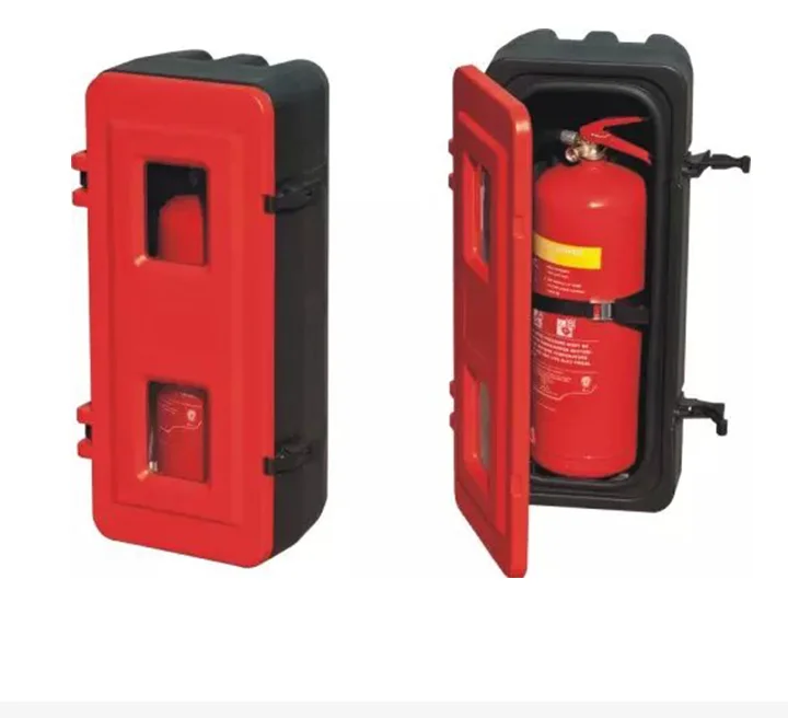1kg to 12kg Fire Extinguisher Cabinet Plastic fire extinguisher box  PVC Glassball material  fire fighting cabinet