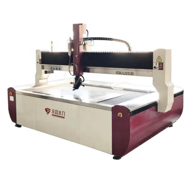 YCWJ used desktop Waterjet Marble Cutting Machine