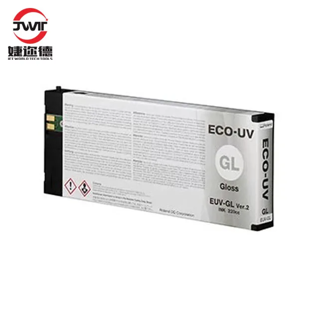 Original roland ECO UV Ink for roland printer CY MG YE BK WH GL Ink ECO-EUV
