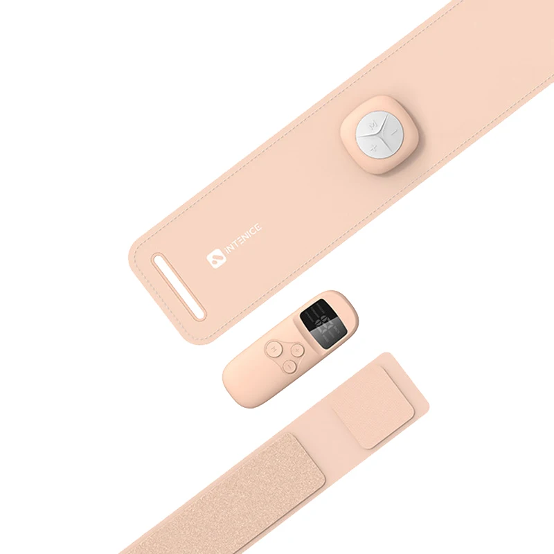 2021 Hotsale EMS Heating Massager Graphene Warming Waist Belt Electric Warming Palace Massage Waist Belt with Remote Control