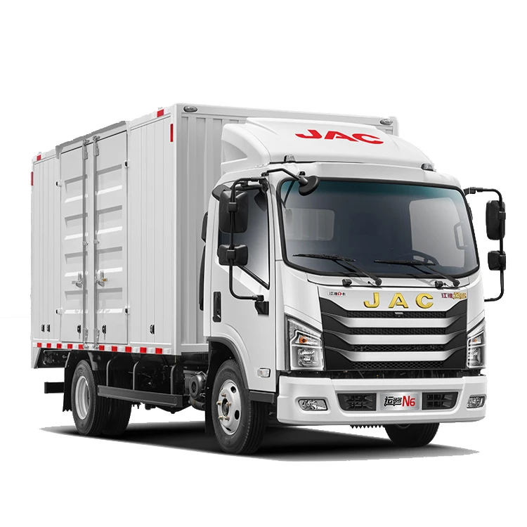 New JAC 4*2 Van Truck Light Truck Left Hand Drive 140hp Cargo Truck