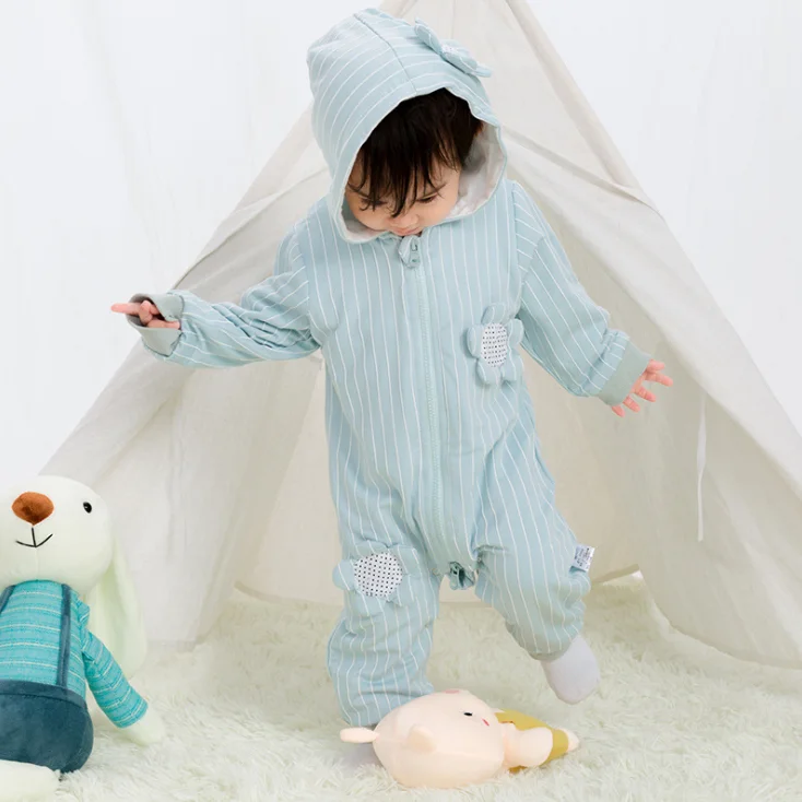 Новый дизайн осенней детской одежды оптом хлопковые комбинезоны для мальчиков и девочек Одежда для новорожденных