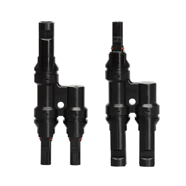 Ip67 PV кабельный разъем, водонепроницаемый Солнечный разъем, T-образный, от 2 до 1, кабельный разъем солнечной панели