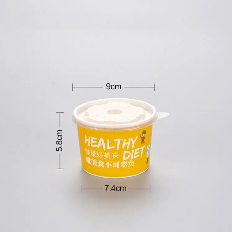 
Custom Printed Frozen Yogurt & Ice Cream Paper Cup, Paper Bowls , Ice Ream Containers 