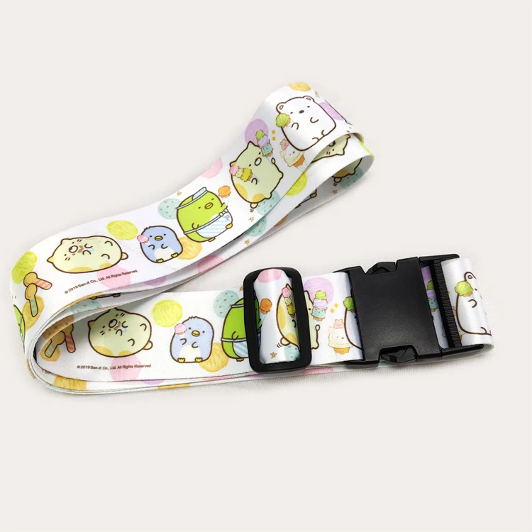 Heavy duty rubber carrying luggage bag belt strap scale code lock suitcase packing strap belts