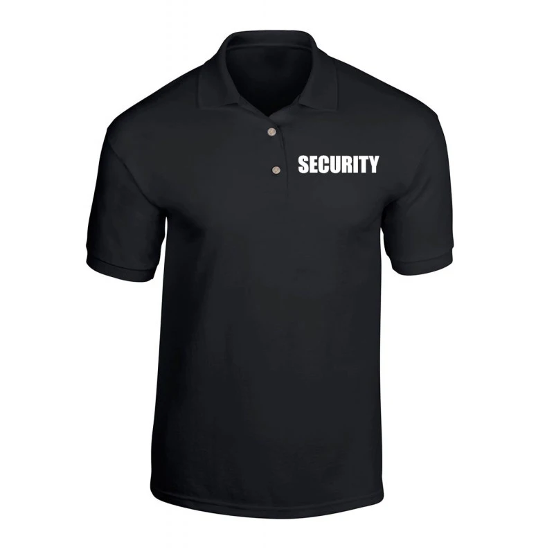 
First Class Security Guard Polo Shirt, Embroidered Printed Logo Security uniform 